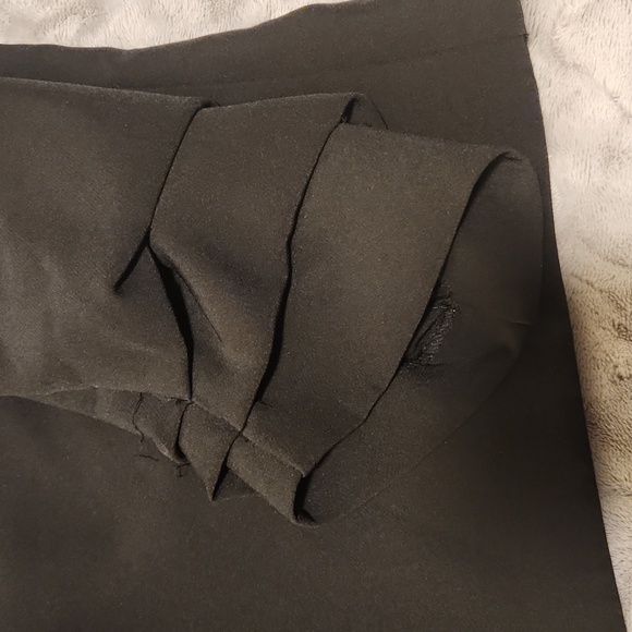 Rachel Zoe Women's Medium Elegant Black Jacket Machine Washable Ruched Sleeves - Picture 4 of 8